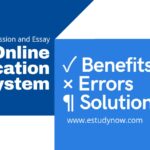 Essay on Online Education System Its Benefits and How It can be Improved Further