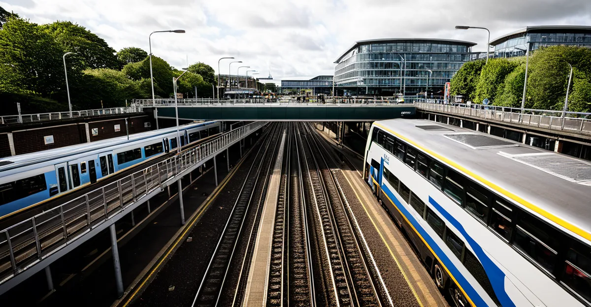 What are the UK’s strategies for improving public transportation infrastructure?